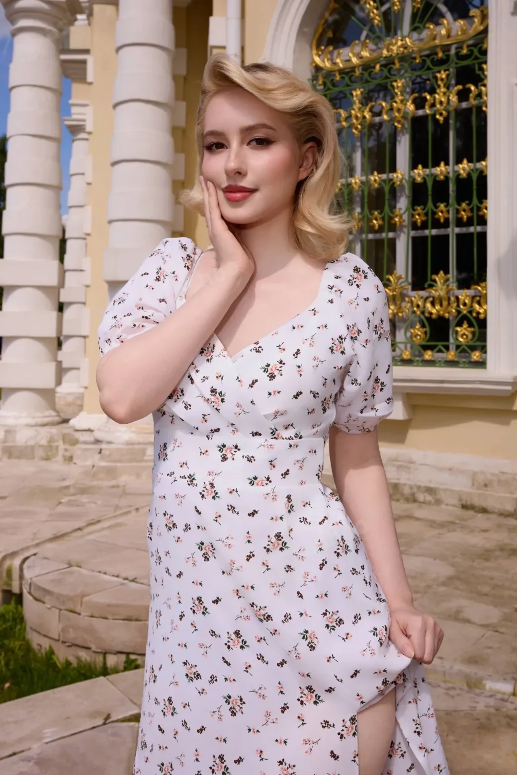 white doll